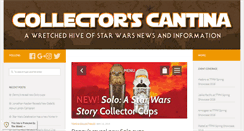 Desktop Screenshot of collectorscantina.com